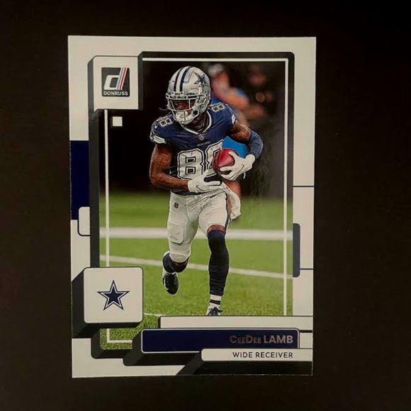 CeeDee Lamb: Dallas Cowboys, Wide Receiver 2022 Panini Donruss Football #150 - Picture 1 of 2